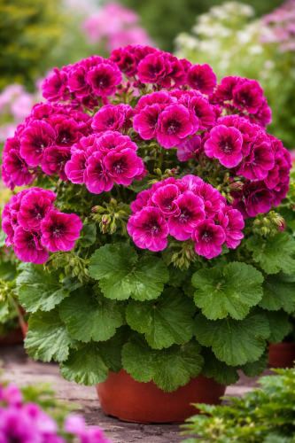 Pelargonia Candy Flower Violet P9