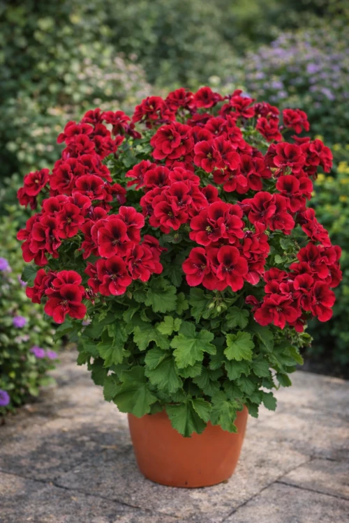 Pelargonia Candy Flower Bright Red P9
