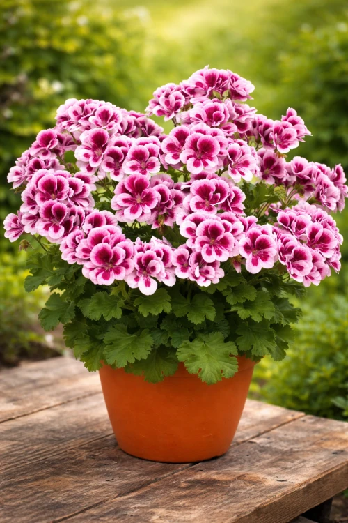 Pelargonia Candy Flower Bicolor P9