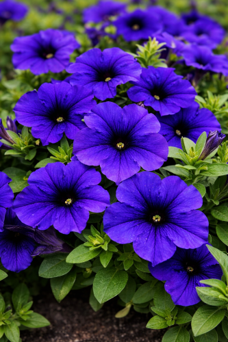 Surfinia Petunia Hybrida-Sanguna Mega Blue P9