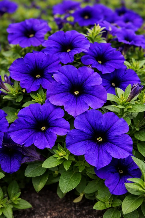 Surfinia Petunia Hybrida-Sanguna Mega Blue P9