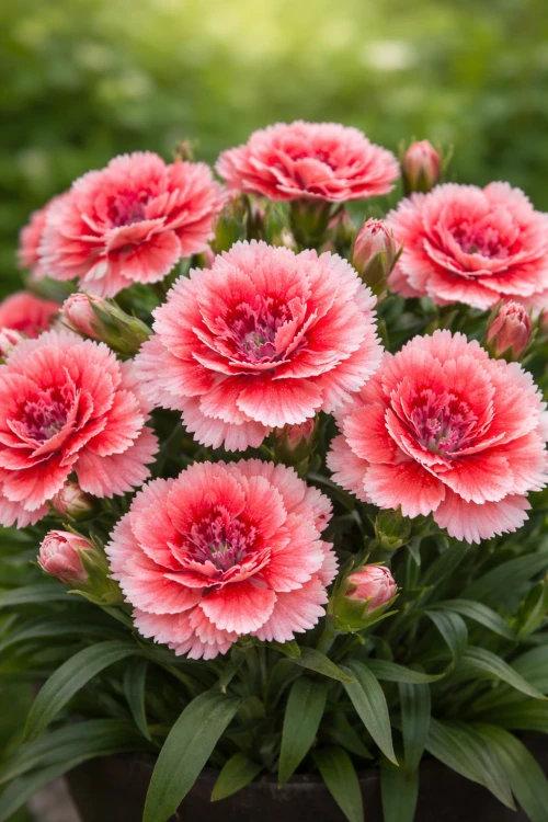 Goździk Dianthus Diantica Coral Granita
