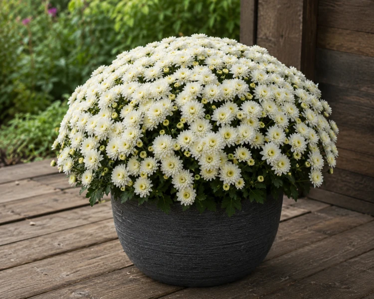 chryzantema  Jasoda White